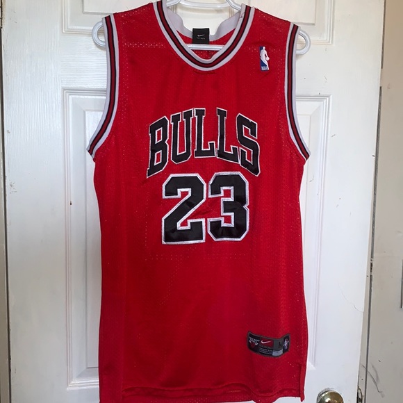 Nike Other - Real Michael Jordan red and black jersey